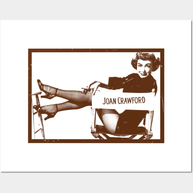 Joan Crawford - Vintage Wall Art by Unfluid